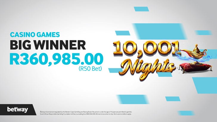 10001 Nights big winner