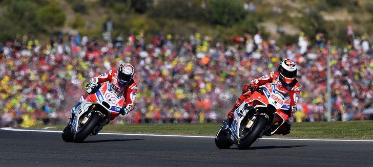 Andrea Dovizioso of Ducati.