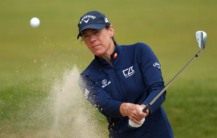 Annika Sorenstam in action