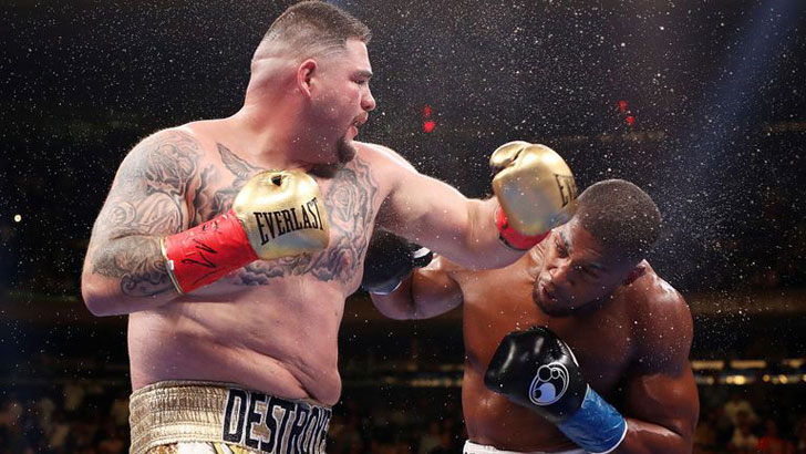 Anthony Joshua with Andy Ruiz Jr