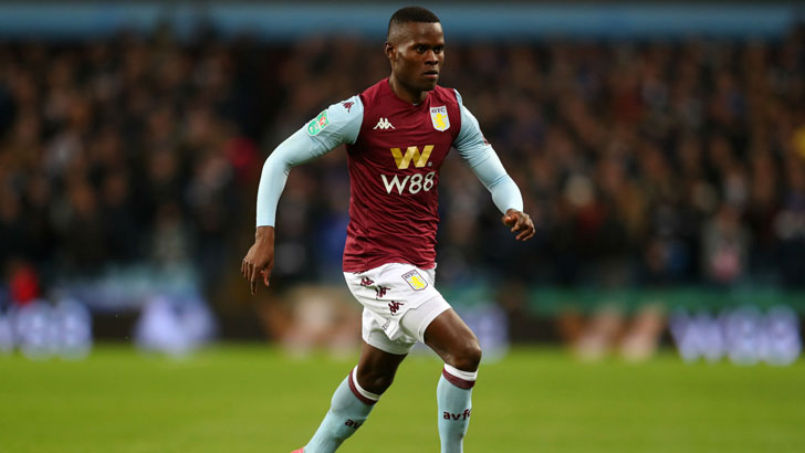 Aston Villa forward Mbwana Samatta