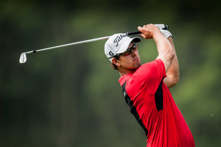 Australian golfer Adam Scott