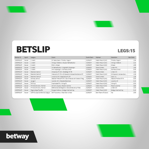 Big winner betslip