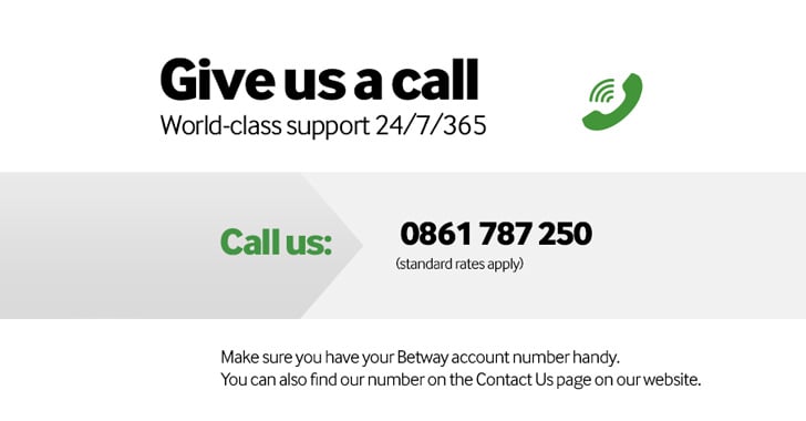 How to call Betway