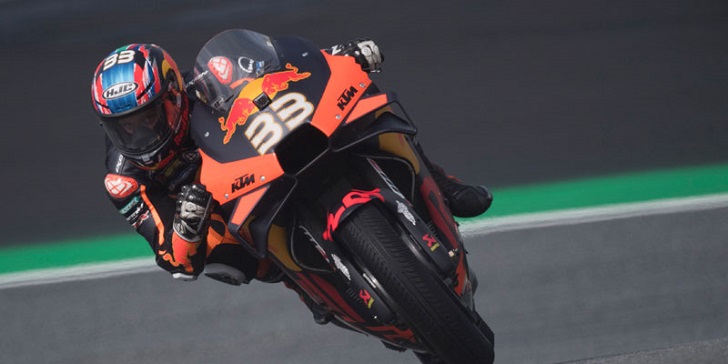 Brad Binder of KTM