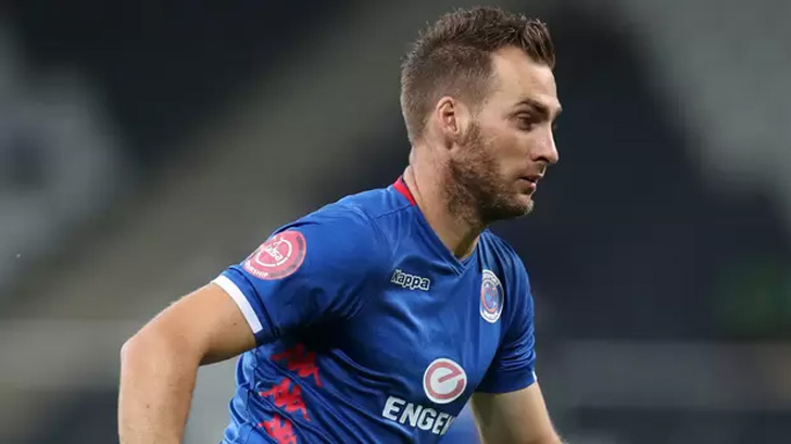 Bradley Grobler in action for SuperSport United