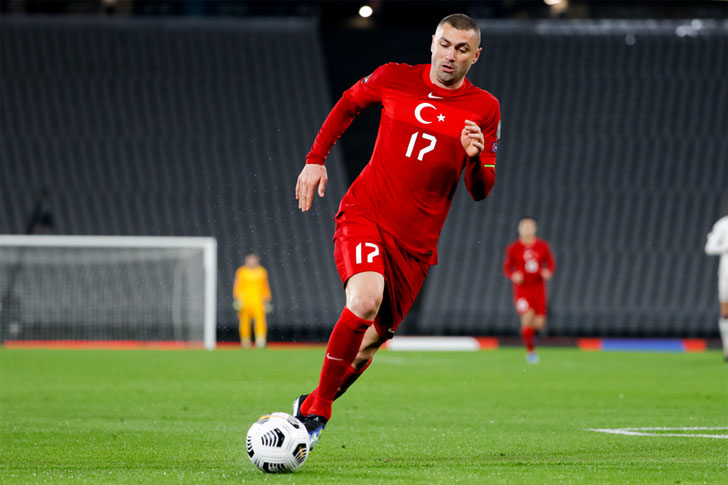 Burak Yilmaz of Turkey