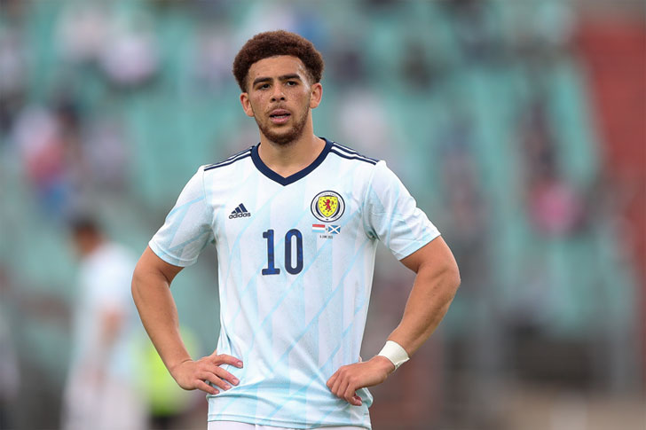 Che Adams of Scotland