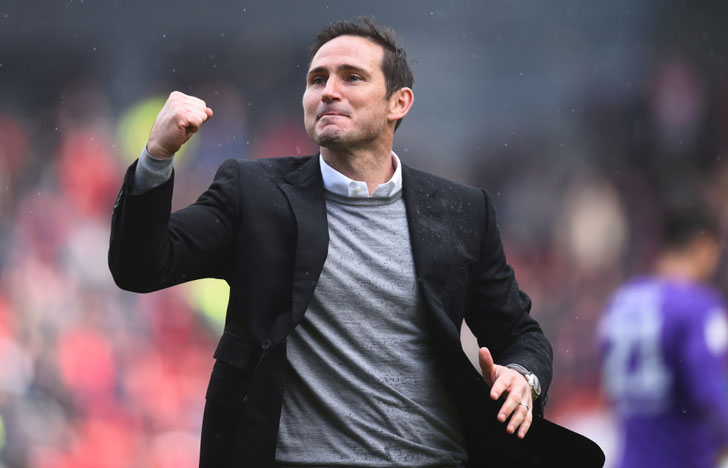 Chelsea manager Frank Lampard