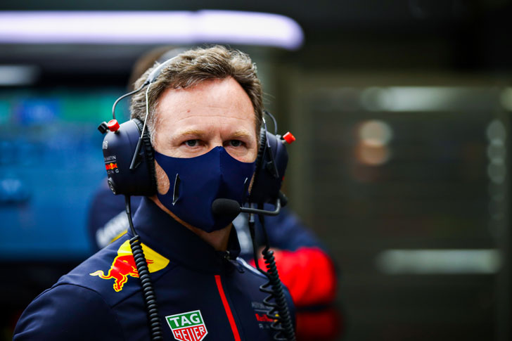 Red Bull Racing-Honda team boss Christian Horner