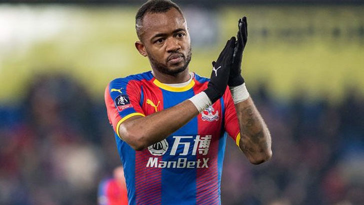 Crystal Palace forward Jordan Ayew