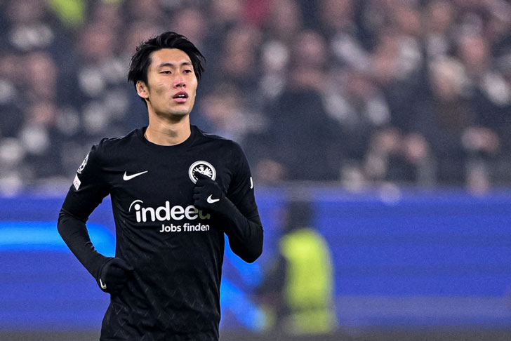 Daichi Kamada of Eintracht Frankfurt