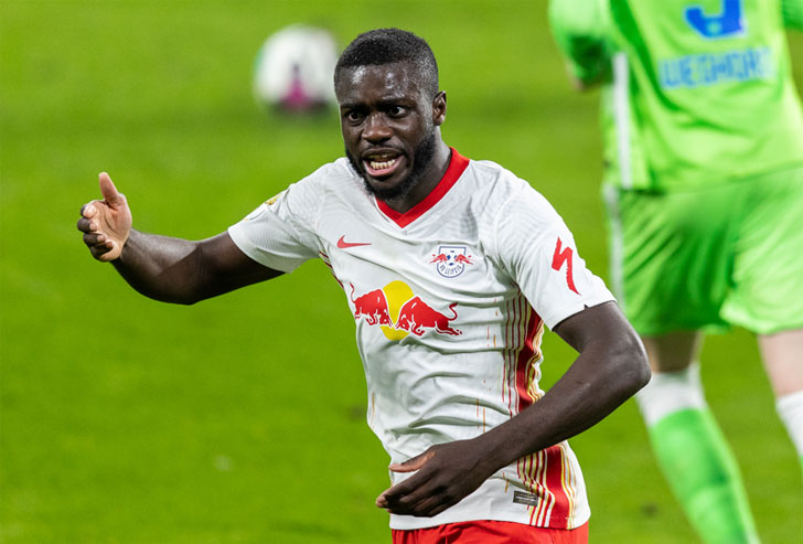 Dayot Upamecano of Leipzig