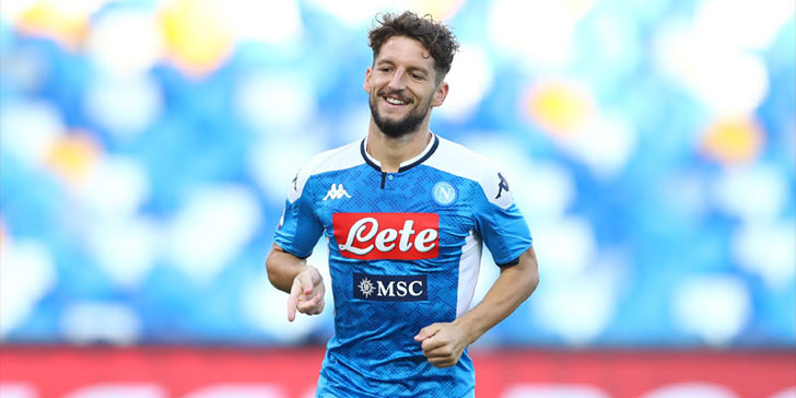 Dries Mertens of Napoli