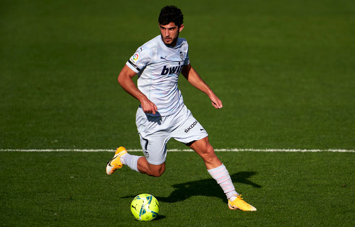 Goncalo Guedes of Valencia