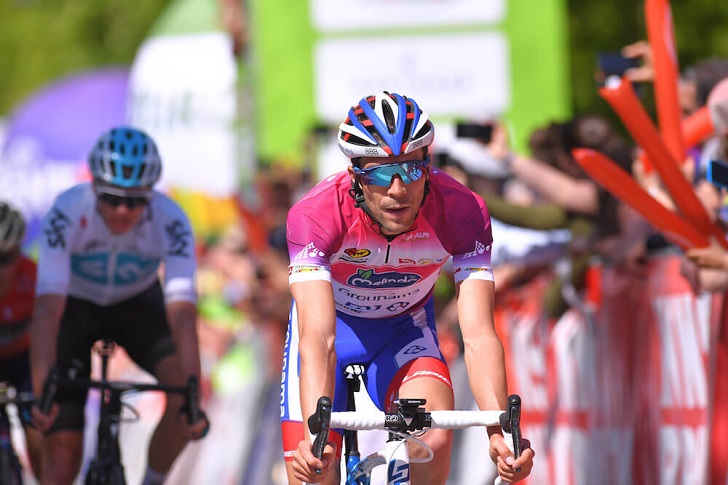 Groupama team leader Thibaut Pinot.