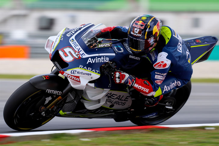 Johann Zarco of Ducati