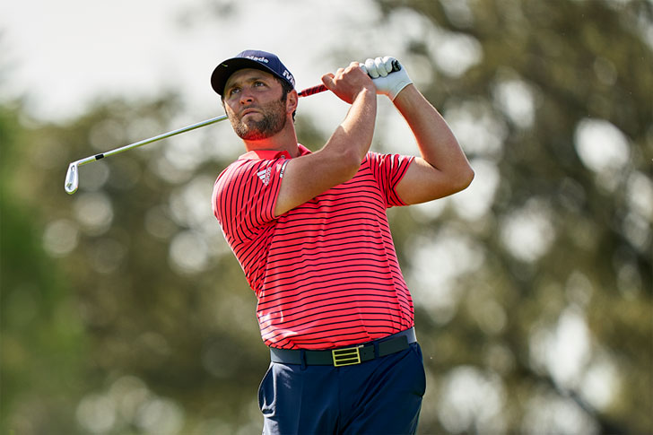 Jon Rahm in action