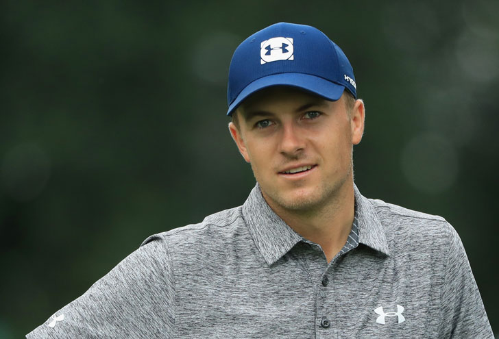 Jordan Spieth in action