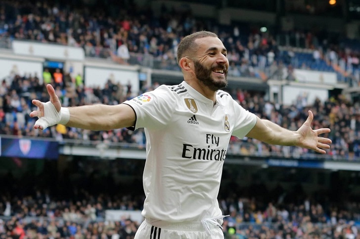 Real Madrid forward Karim Benzema