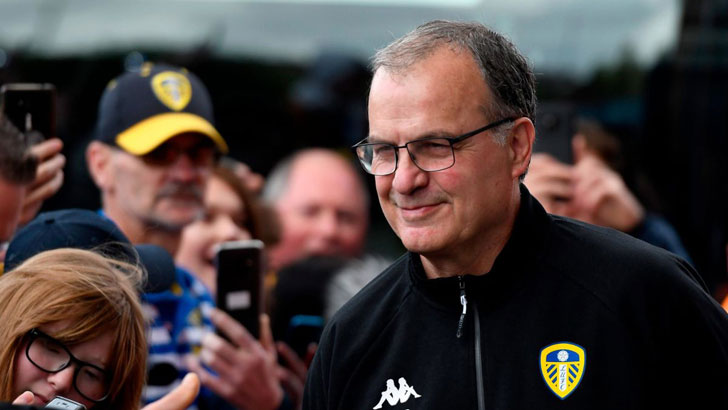 Leeds United manager Marcelo Bielsa