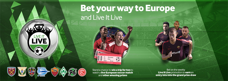 Live It Live Betway promotion