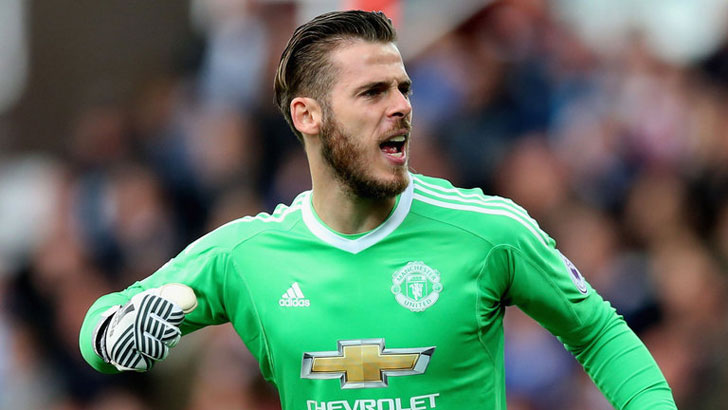 Manchester United goalkeeper David de Gea