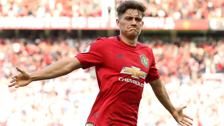 Manchester United winger Daniel James