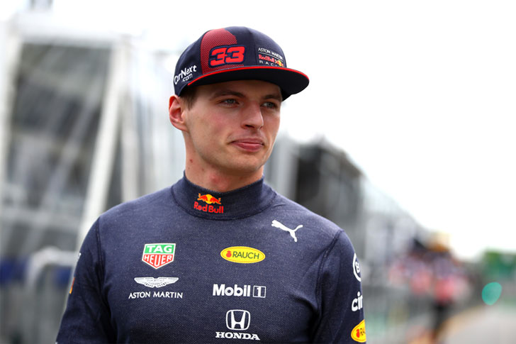 Red Bull driver Max Verstappen