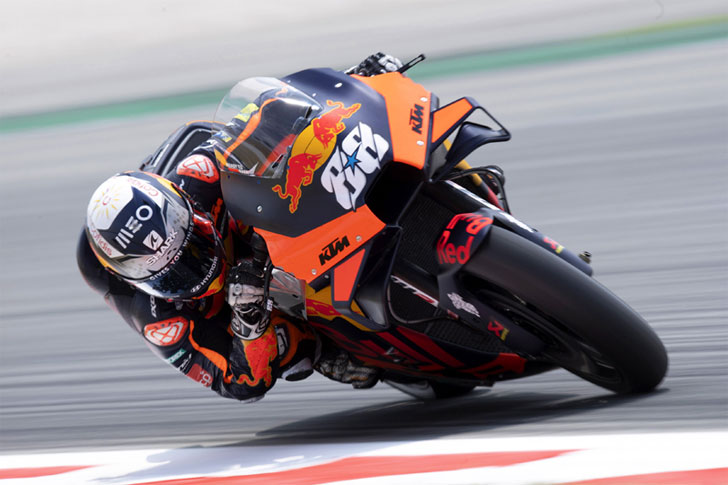 Miguel Oliveira of KTM