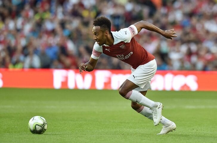 Pierre Emerick Aubameyang of Arsenal