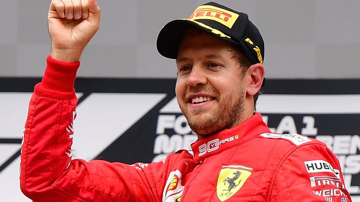 Ferrari driver Sebastian Vettel