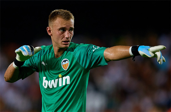 Valencia goalkeeper Jasper Cillessen