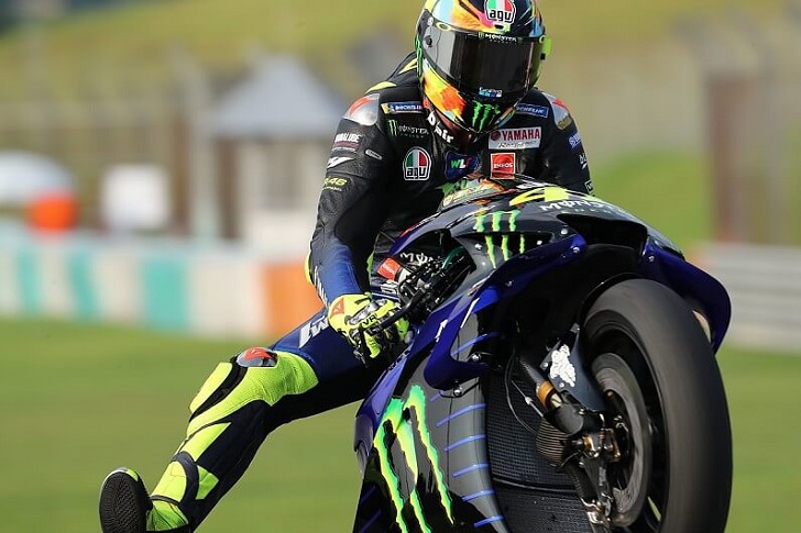 Valentino Rossi of Yamaha