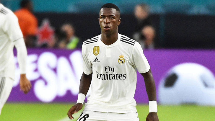 Vinicius Jr in action for Real