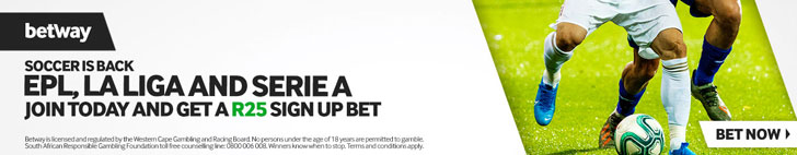 Bet on Soccer at Betway