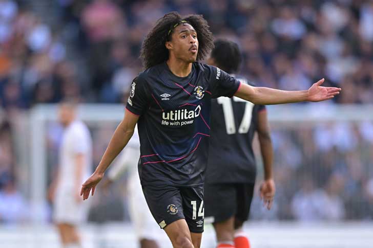 Tahith Chong of Luton